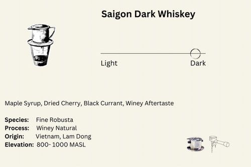 Saigon Dark Whiskey