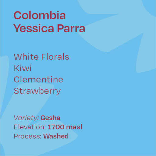 Colombia Yessica Parra Washed Gesha