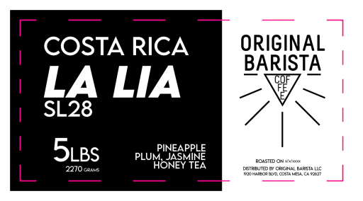 Original Barista - Costa Rica - Finca La Lia - SL28 - 2026