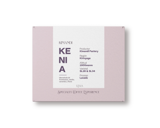 Kimandi AA. Café de Kenia