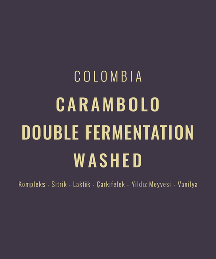 Colombia – Carambolo Double Fermentation Washed