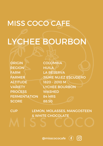 La Reserva Lychee Bourbon Washed