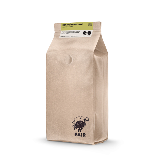 #132 Natural-Processed Coffee Beans from Ethiopia