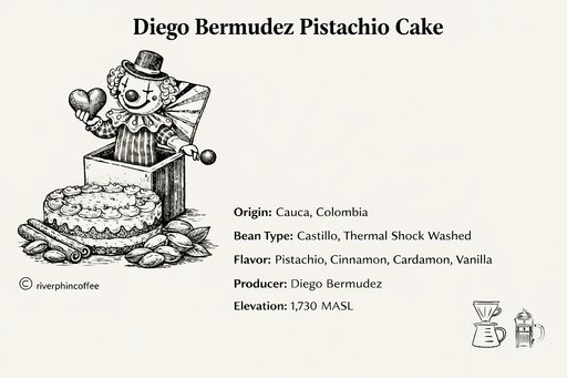 Diego Bermudez Pistachio Cake