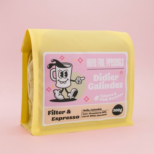 Didier Galindez, Washed Caturra & Pink Bourbon, Colombia