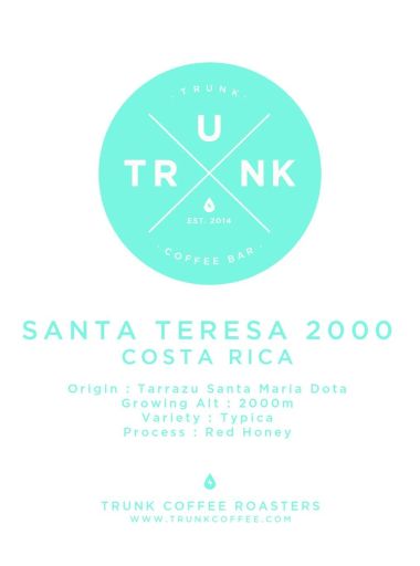Costa Rica - SANTA TERESA 2000 | Typica Red Honey