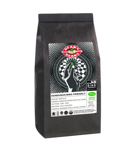 Organic Honduran Bird-Friendly Green Coffee (Unroasted)