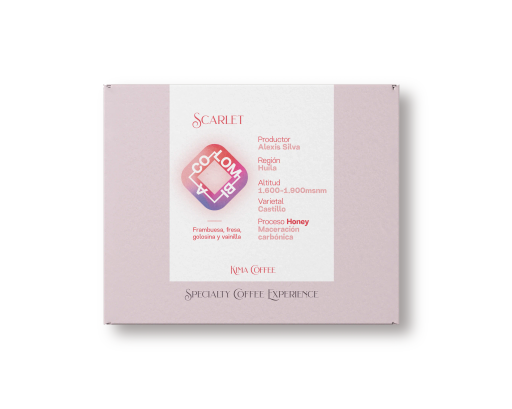 Scarlet. Café de Colombia