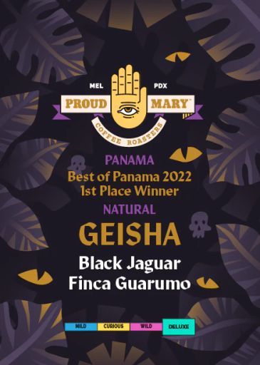 Guarumo Coffee Farm Black Jaguar Geisha (Best of Panama #1) Natural