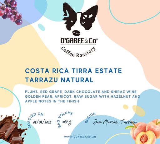 Costa Rica Tirra Estate Natural