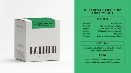 Chelbesa Danche #2 Natural, Gedeb, Ethiopia