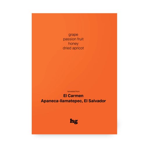 El Carmen, Orange Bourbon, Anaerobic Natural