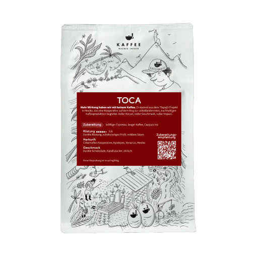 Toca, Espresso aus Mexiko