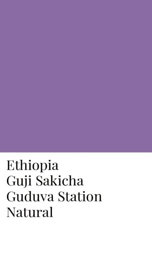 Ethiopia Guji Sakicha Guduva Natural