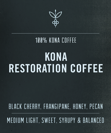 Kona Restoration Coffee