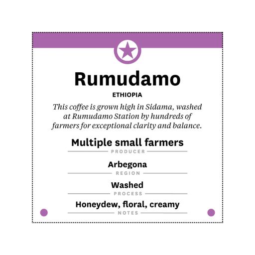 Ethiopia - Rumudamo Washed