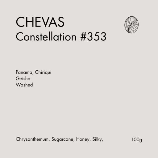 Panama Chevas – Constellation #353 Washed Geisha
