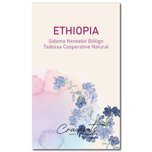 Ethiopia Sidama Nensebo Bililign Tadessa Cooperative Natural