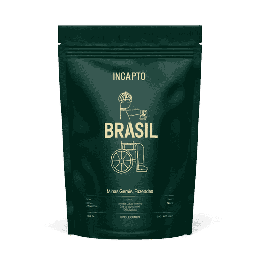Café de Brasil en grano