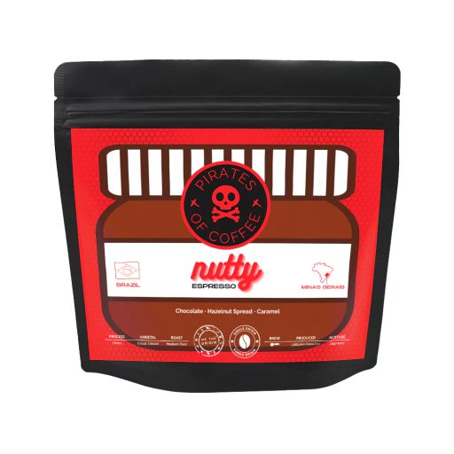 NUTTY Espresso: Brazil Honey Process
