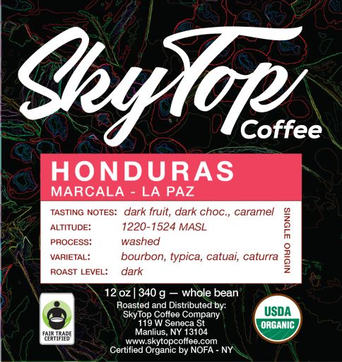 Honduras Marcala La Paz Dark