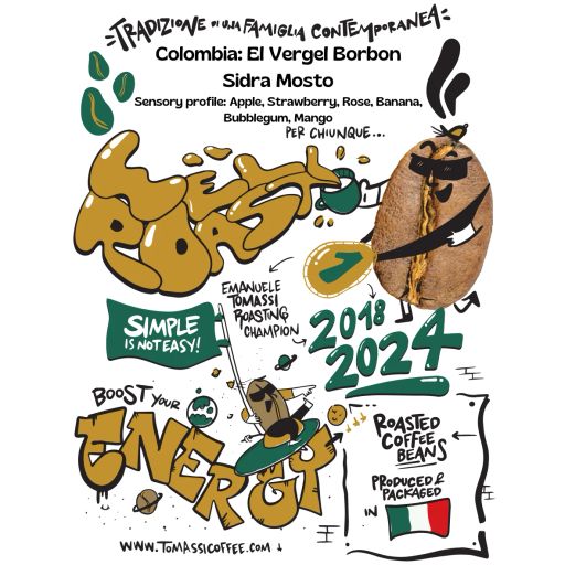 Colombia: El Vergel Bourbon Sidra Mosto