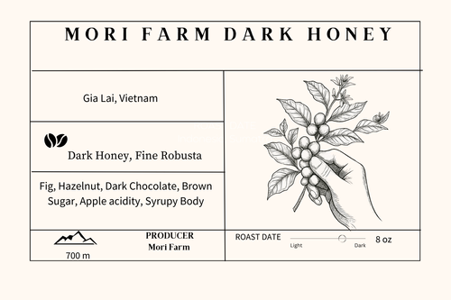 Mori Farm Dark Honey
