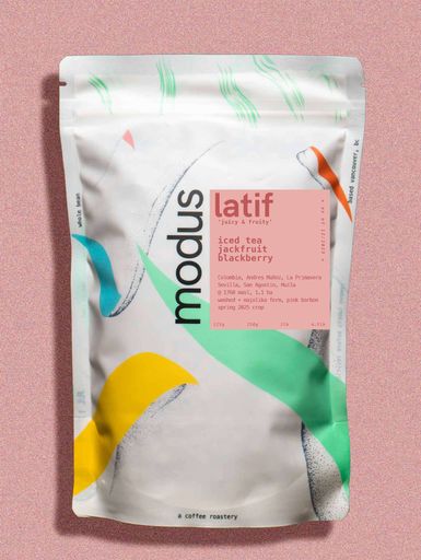 Latif. Colombia. Andres Muñoz, pink bourbon, WSHD