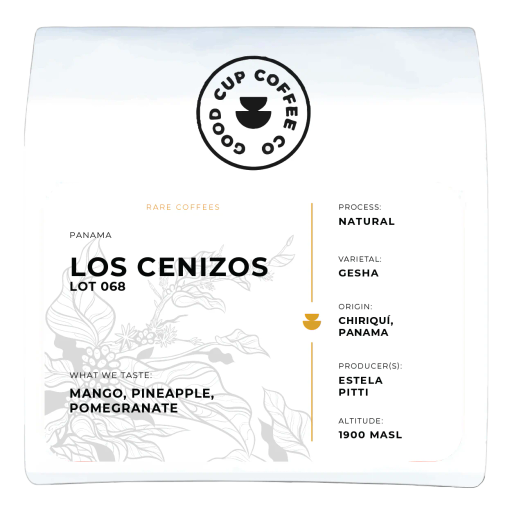 Panama Los Cenizos Lot 068 Gesha Natural Competition Lot