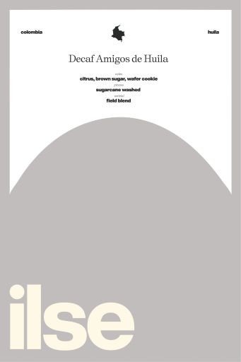 Decaf Colombia | Amigos de Huila