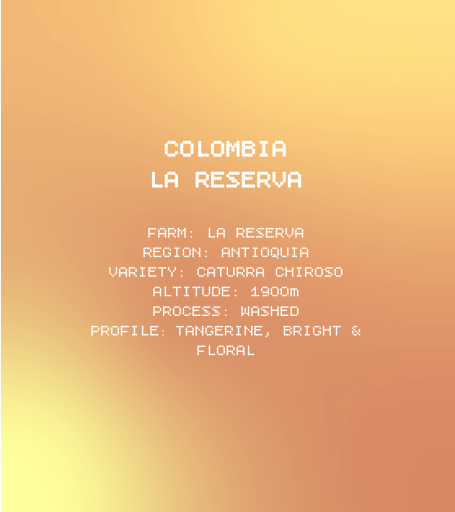 Colombia La Reserva