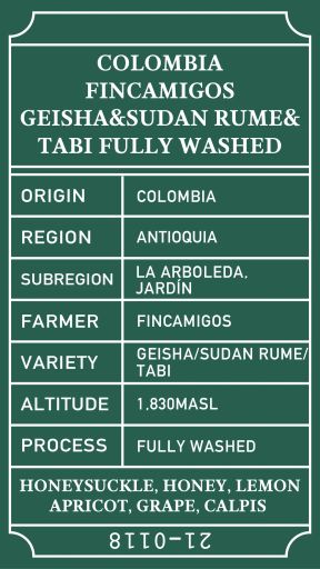 SOE Colombia Washed Q4/2021