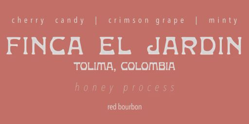 Finca El Jardin Bourbon Honey