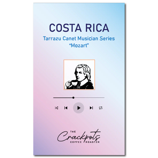 Costa Rica Tarrazu Canet Musician Series "Mozart"
