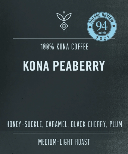100% Kona Peaberry