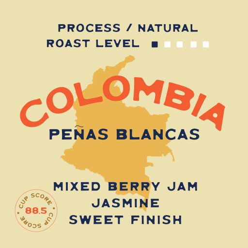 Colombia Peñas Blancas Natural Process
