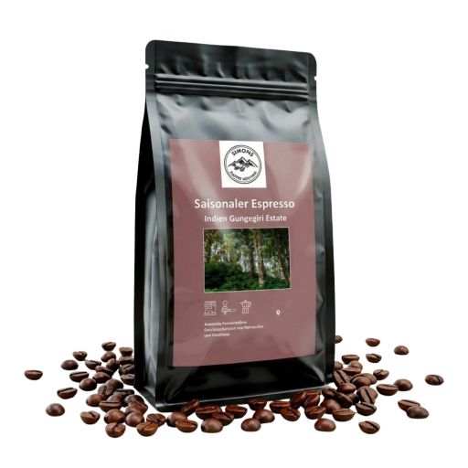 Saisonaler Kaffee - Indien Gungegiri