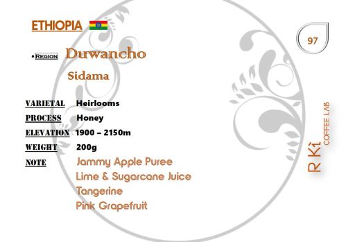 Ethiopia-Duwancho Honey Sidama