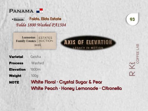 Panama-2025 Lamastus Family Estate Auction Lot Falda 1800 Washed PA1504