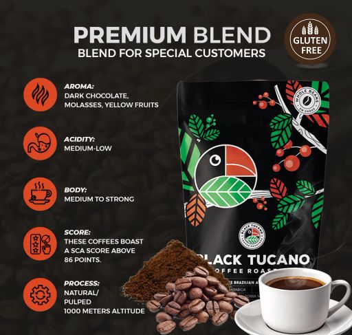 Black Tucano Coffee Premium Blend