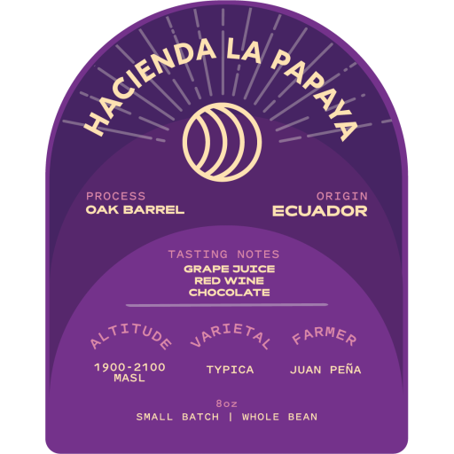 Hacienda La Papaya Oak Barrel
