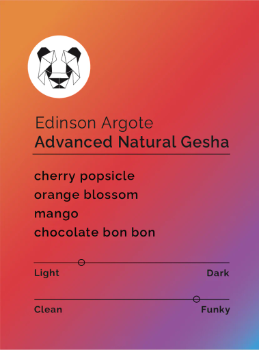Edinson Argote - Advanced Natural Geisha