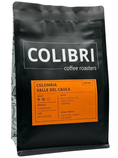 Colombia Valle del Cauca Sugarcane Decaf