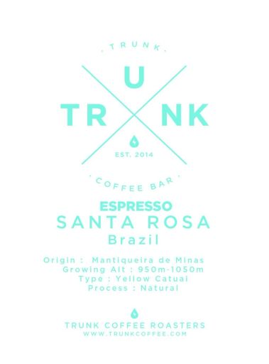 Brazil - SANTA ROSA | Yellow Catuai Natural [ESPRESSO]