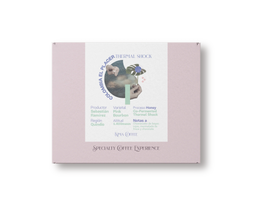 El Placer. Thermal shock. Café de Colombia