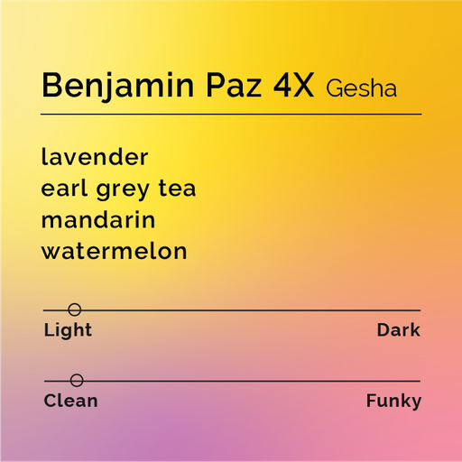Benjamin Paz 4x Gesha