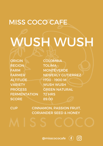 Monteverde Wush Wush Natural