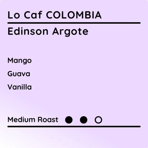 LOW CAF COLOMBIA Edinson Argote