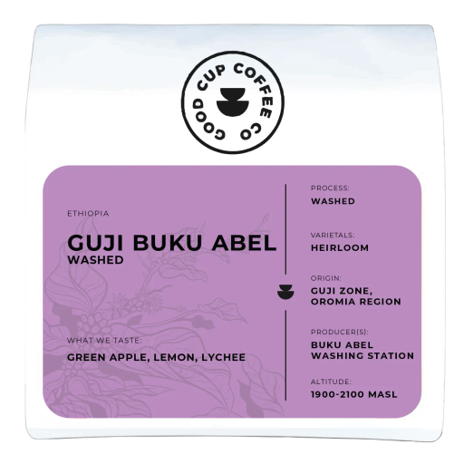 Ethiopia Guji Buku Abel Washed
