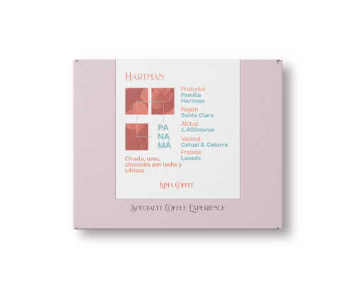 Hartmann. Lavado. Café de Panamá